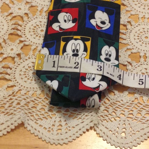 Mickey Mouse Unlimited Disney necktie by Balancine, Inc. USA Made - Picture 2 of 6